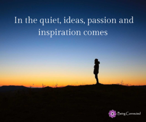 In the quiet