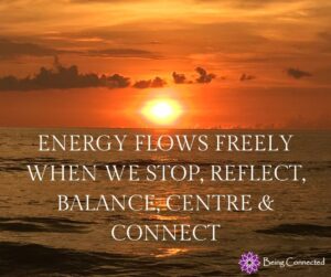 being connected energy flows